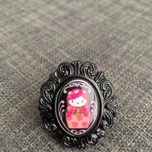 Tarina Tarantino Hello Kitty Cameo Ring